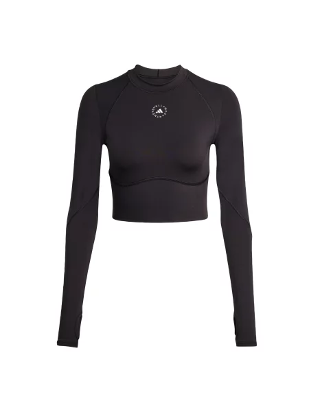 ADIDAS BY STELLA MCCARTNEY Tricou funcțional TruePurpose negru alb