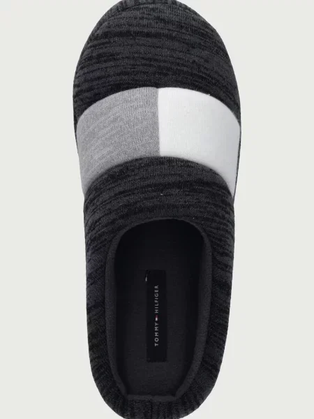 Tommy Hilfiger пантофи мъжки FLAG HOUSE SHOE сиво