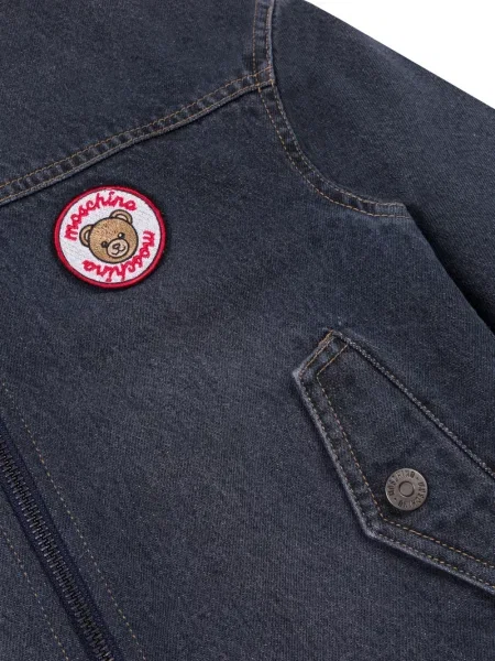 Geacă de blugi copii Moschino albastru