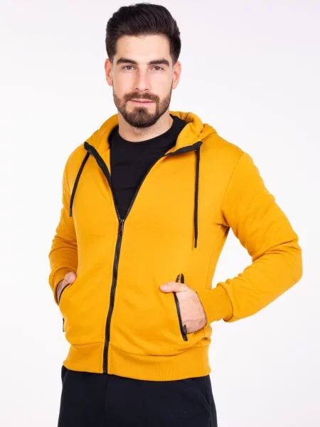 Spaio Multi-Active Кофта спортивна Бавовна/поліестер жовтий