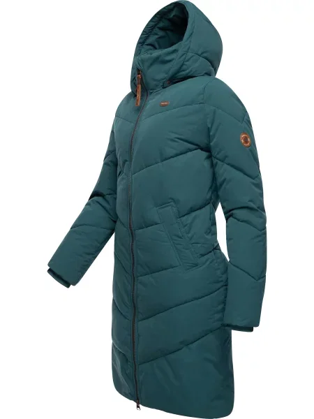 Ragwear Palton funcțională Rebelka smarald verde