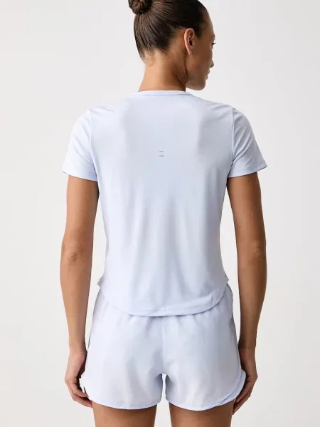 Nike T-shirt do biegania Swift Dri-FIT UV beżowa