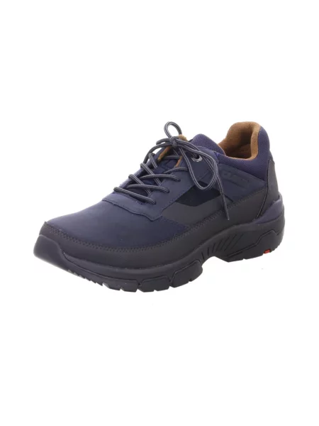 Sneakersy Lloyd skórzane niebieskie