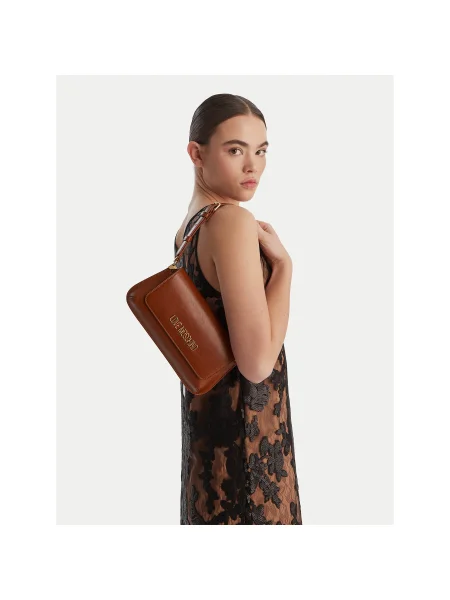 LOVE MOSCHINO Дамска чанта кафяв