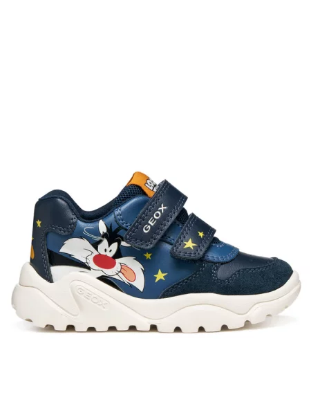 Sneakersy Geox granatowe