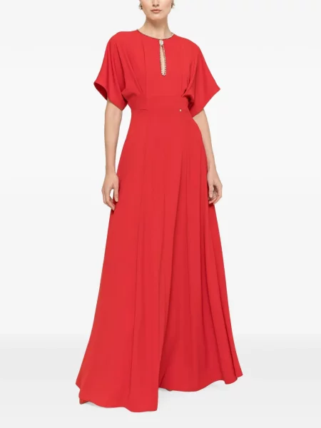 Rochie maxi Nissa roșu