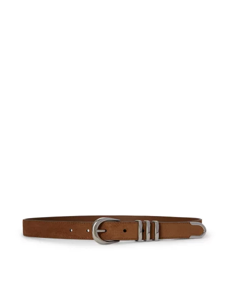 Ζώνη LAUREN RALPH LAUREN καφέ