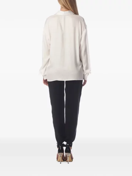 Pantaloni Tessitura conici negru