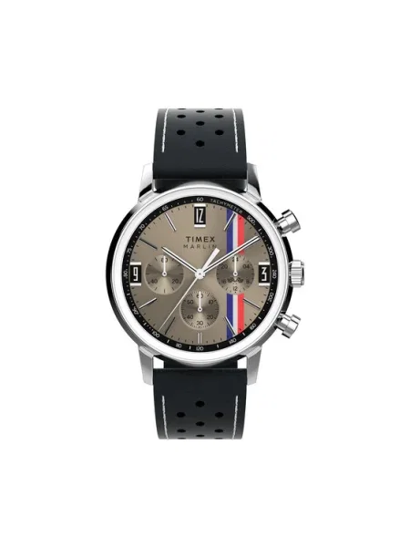 Timex Hodinky Marlin® Chronograph strieborná