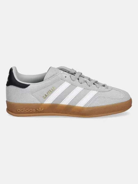 Adidas Originals sneakers pentru copii GAZELLE INDOOR gri