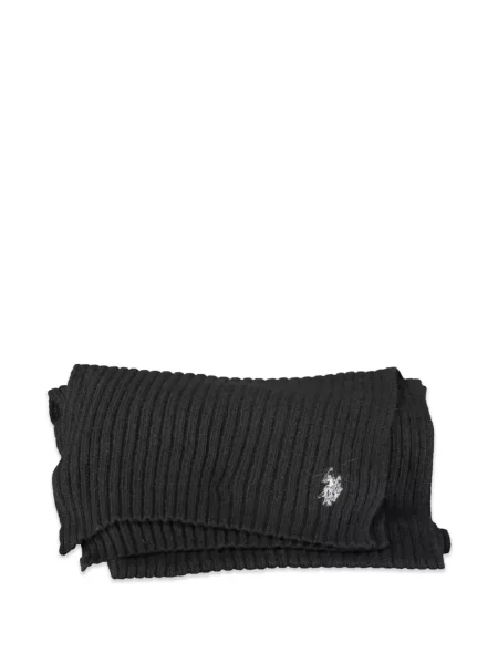 Fular U.s. Polo Assn. tricotate negru