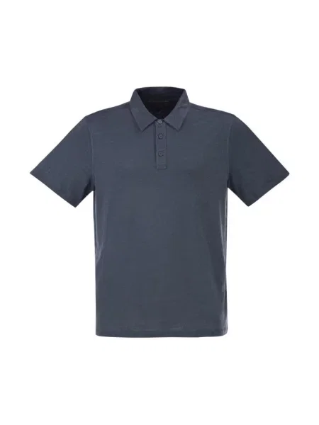 Koszulka polo Majestic Filatures niebieska