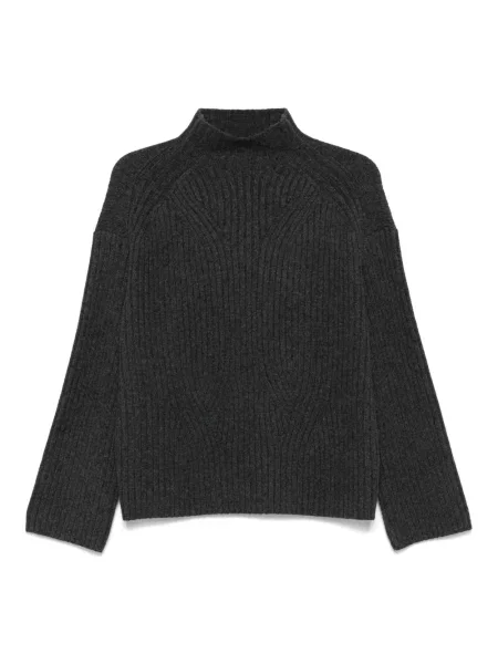 Sweter z golfem Loulou Studio szary