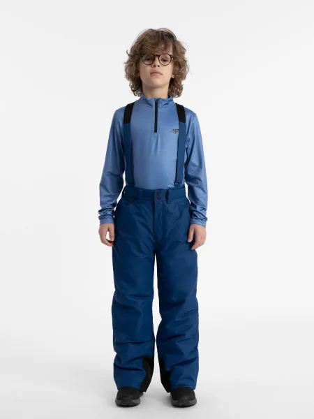 Pantaloni de schi copii 4f albastru