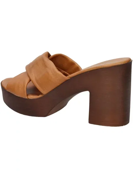 Šľapky Cinzia-soft hnedá