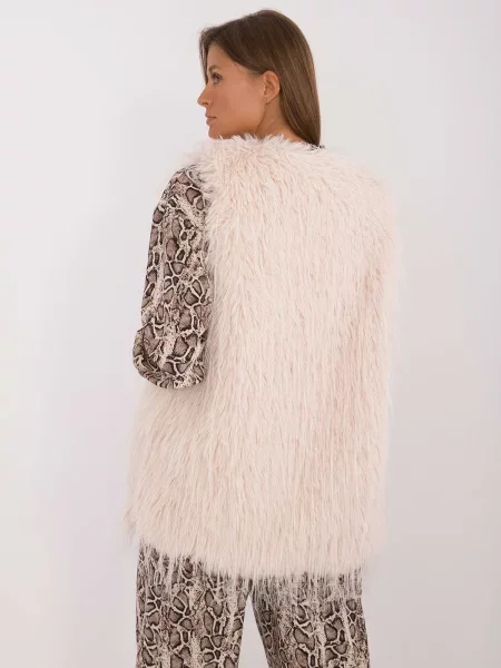Vestă Fashionhunters bej