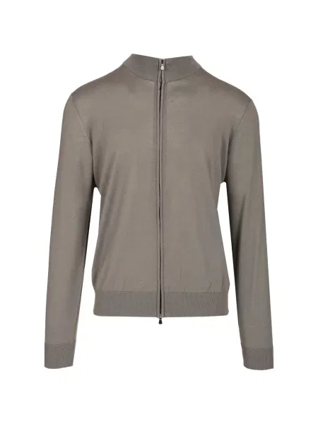 Cardigan Al Duca D’aosta 1902 tricotate gri