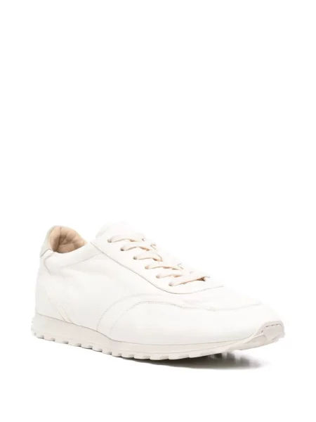 Sneakerși Eleventy cu șireturi din dantelă