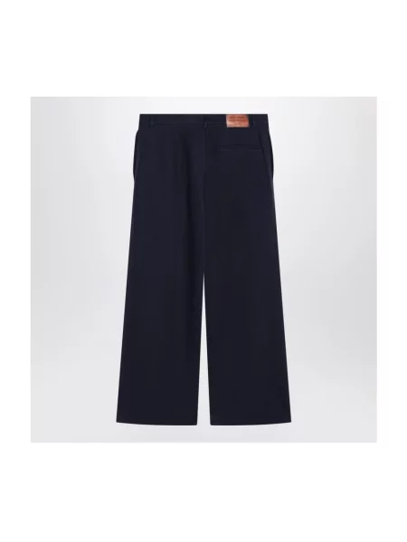 Spodnie Acne Studios niebieskie