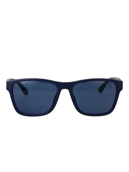 Kožne sunčane naočale Polo Ralph Lauren s vezom smeđa