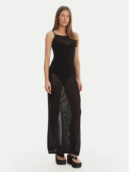 Seafolly Rochie de plajă Beach Edit negru