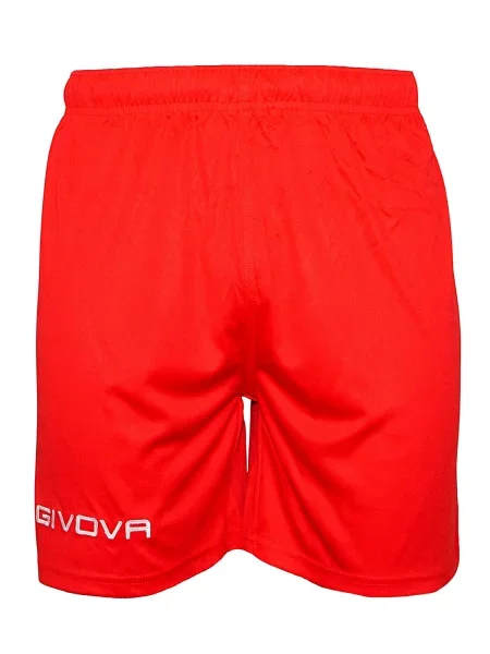 Givova Pantaloni sport roșu / murdar alb