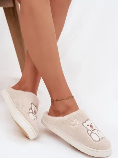 Домашни пантофи Boto бяло