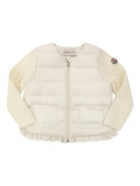 Kardigan dziecięcy Moncler Enfant biały