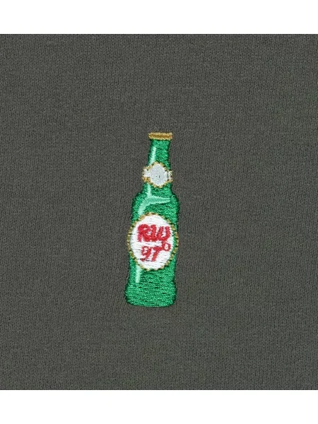Ragwear Tricou verde / oliv / roșu alb