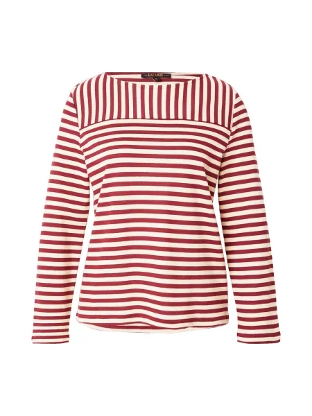 King Louie Tricou Chopito nisipiu / vin roșu