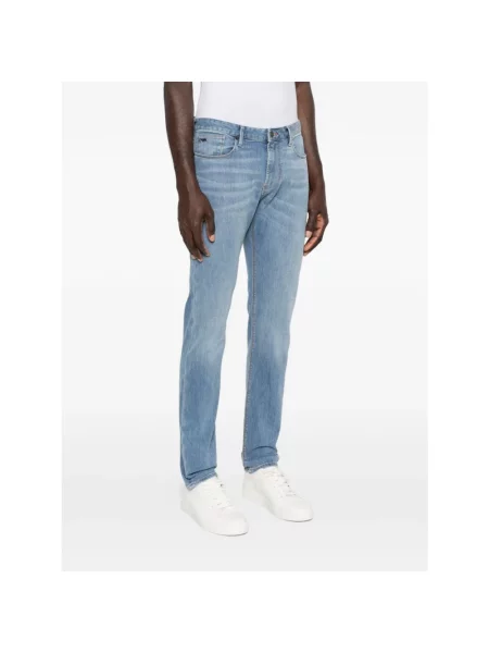 Jeansy Emporio Armani niebieskie