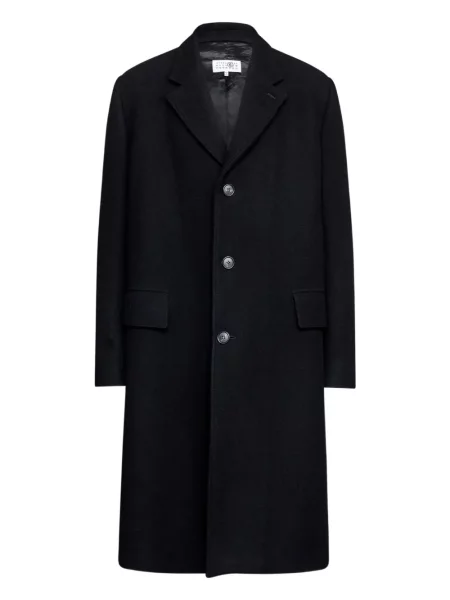 Палто Mm6 Maison Margiela черно