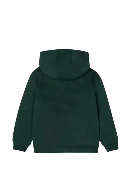 Gyerek kapucnis melegítő felső Lacoste zöld