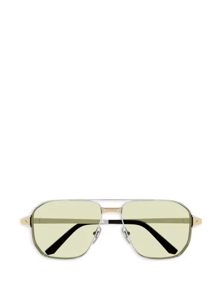 Ochelari de soare Cartier Eyewear argintiu