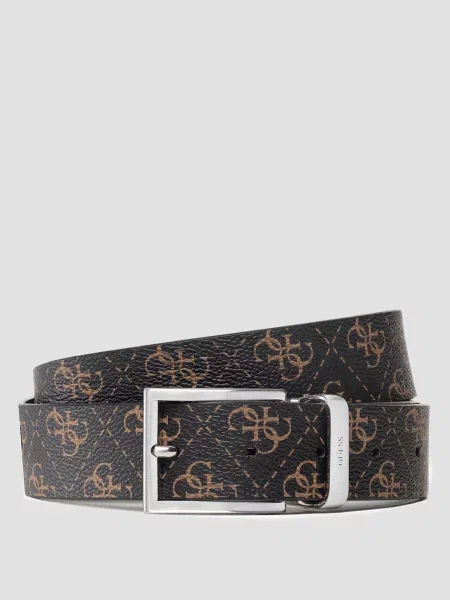 GUESS Ремінь Поліуретан чорний