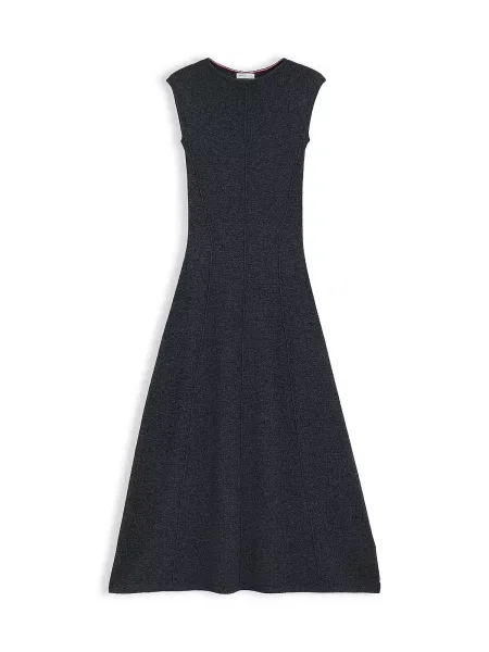 TOMMY HILFIGER Rochie tricotat metalic gri