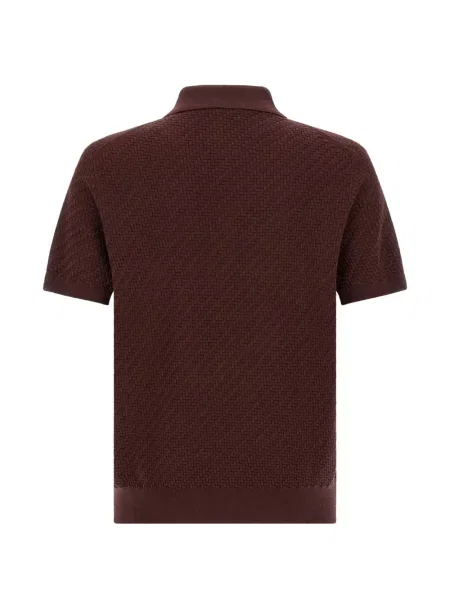 Tricou polo Brioni violet