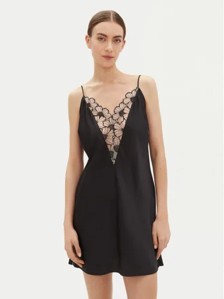 Chantelle Cămașă de noapte Pulp Lush negru