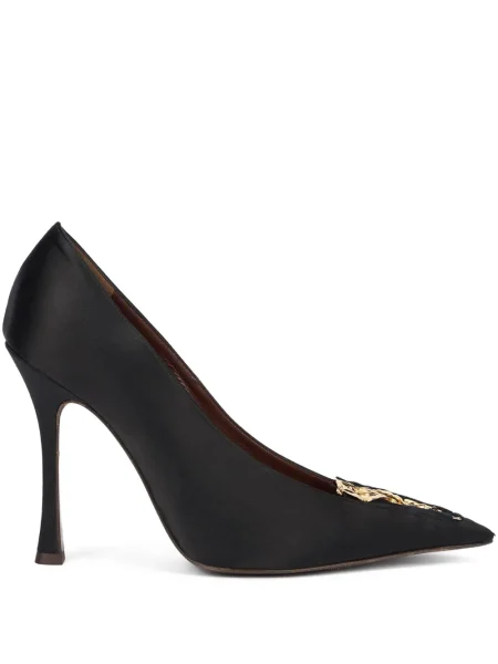 Pantofi cu toc Roberto Cavalli negru