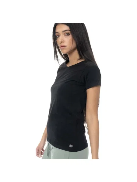 Scurt tricou Leone 1947 cu mâneci scurte negru