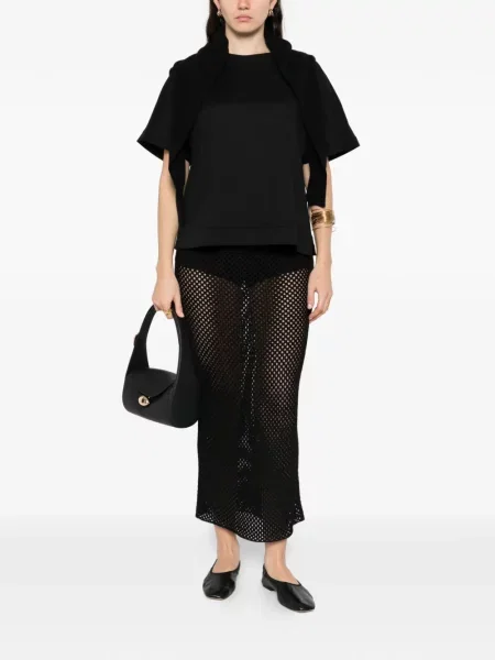 Tricou Purotatto scurt negru