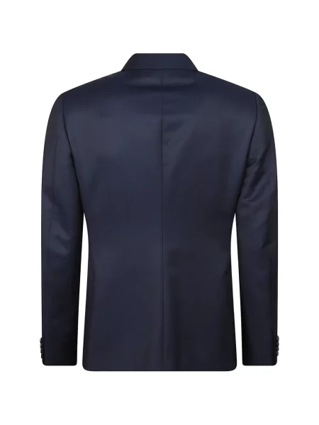 Vilnonis kostiumas Zegna mėlyna