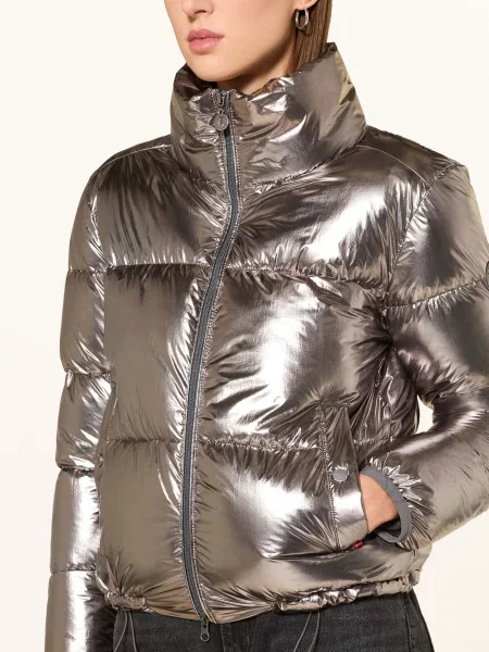 Frieda & Freddies Kurtka Pikowana Jane silber srebrna