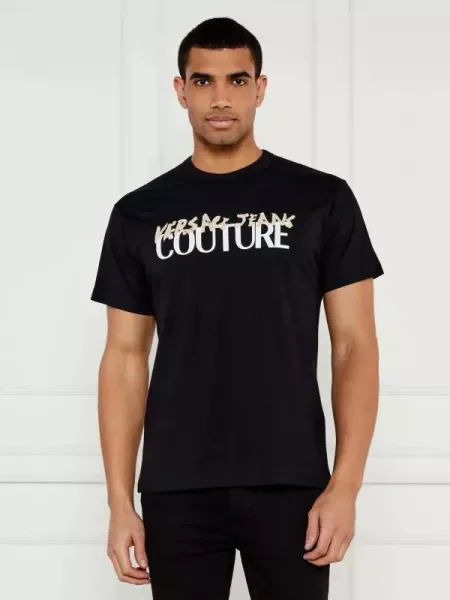 Versace Jeans Couture Tricou negru