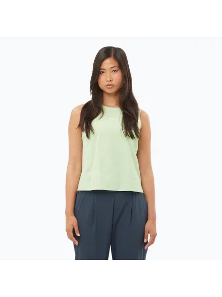 Salomon Trackline Tank tricou pentru femei spumă de mare