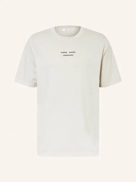 Samsøe Samsøe T-Shirt Samarcus beige beżowa