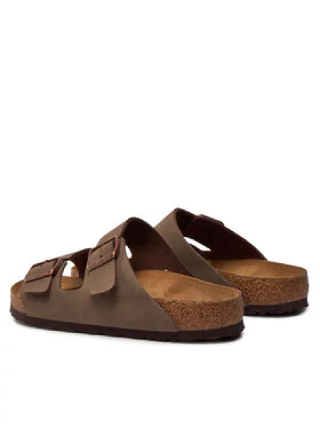 Šľapky BIRKENSTOCK Arizona BFBC Narrow mocha hnedá
