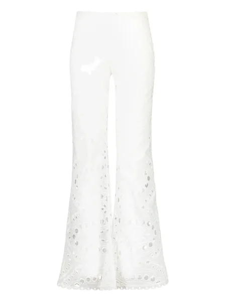 Spodnie Charo Ruiz Ibiza ażurowe białe
