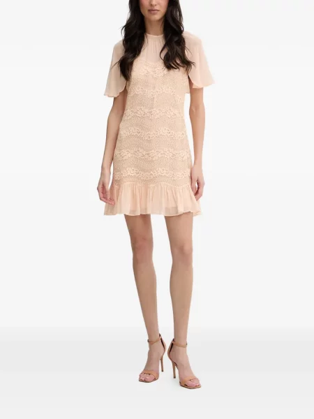 Rochie Twinset cu volane din dantelă