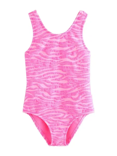 Next Costum de baie întreg pastel roz